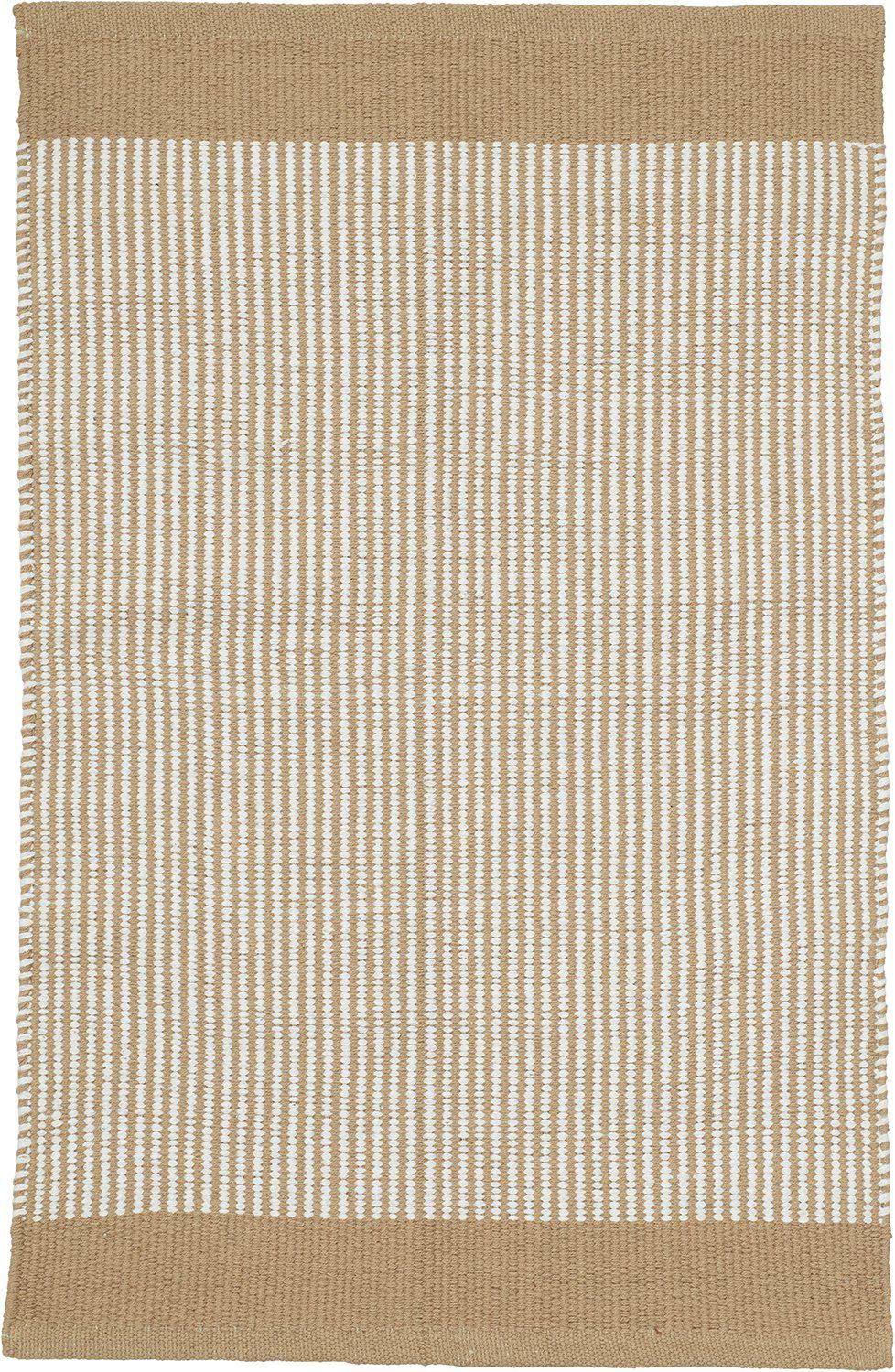 Stripe Tæppe Iskaffe 170x240cm