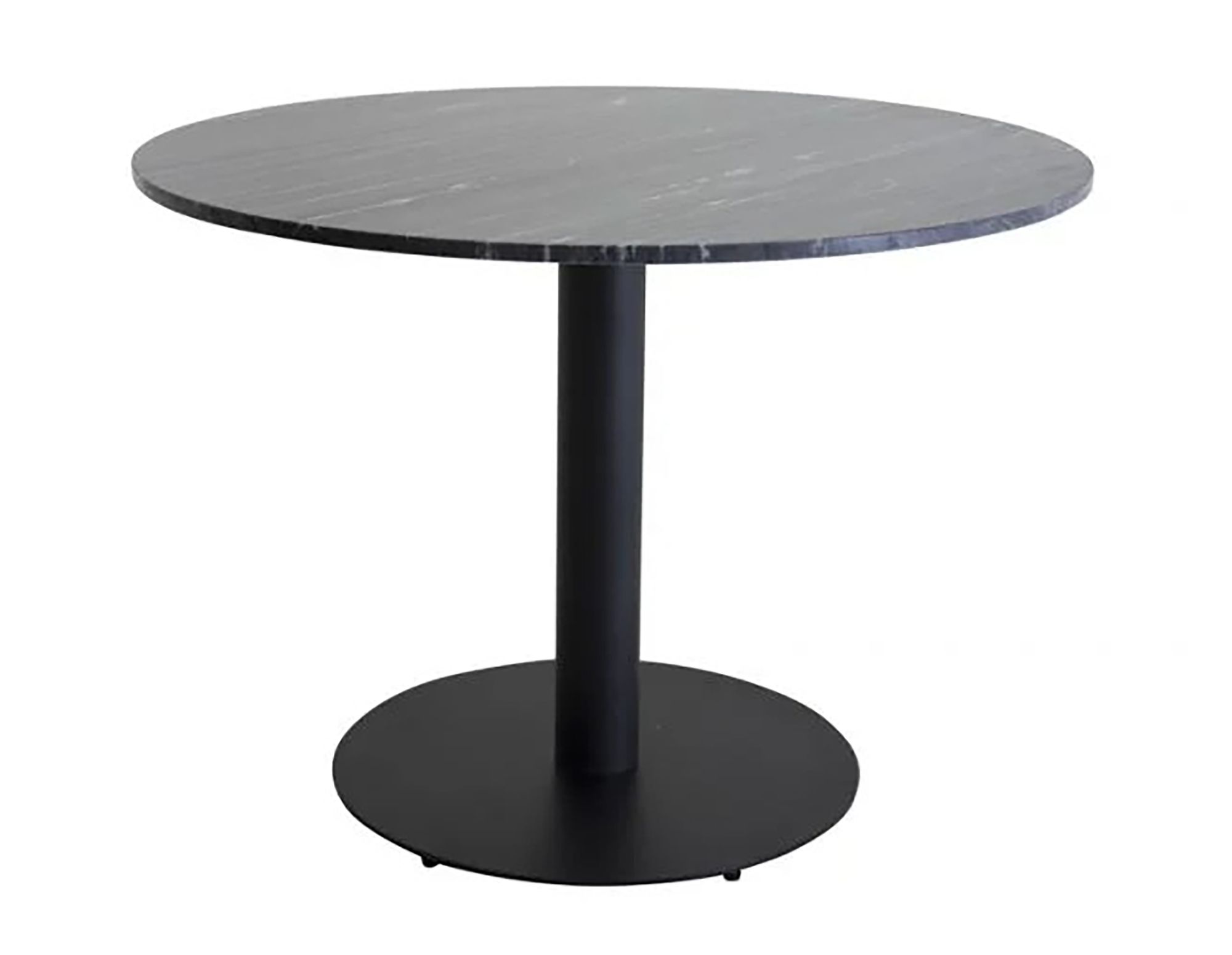 Estelle spisebord 106cm grå/sort