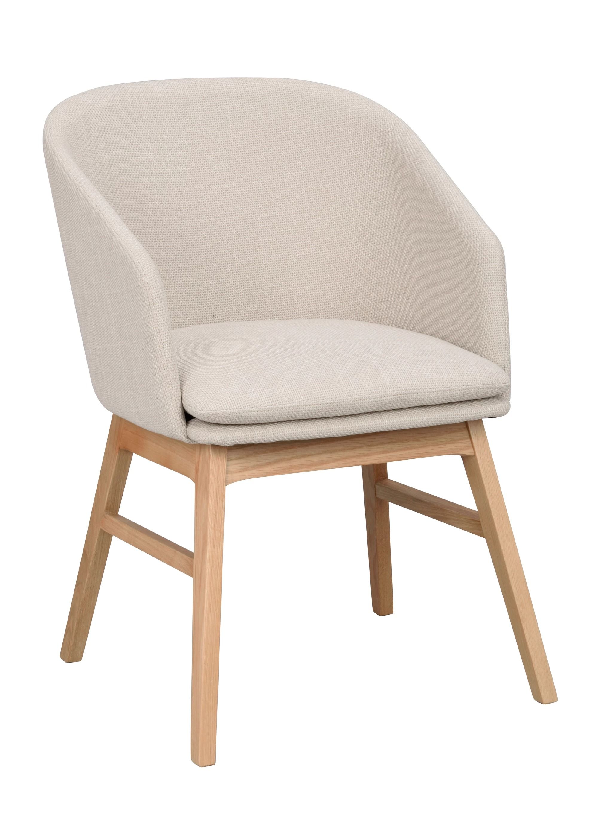 Windham armstol beige stof/egben