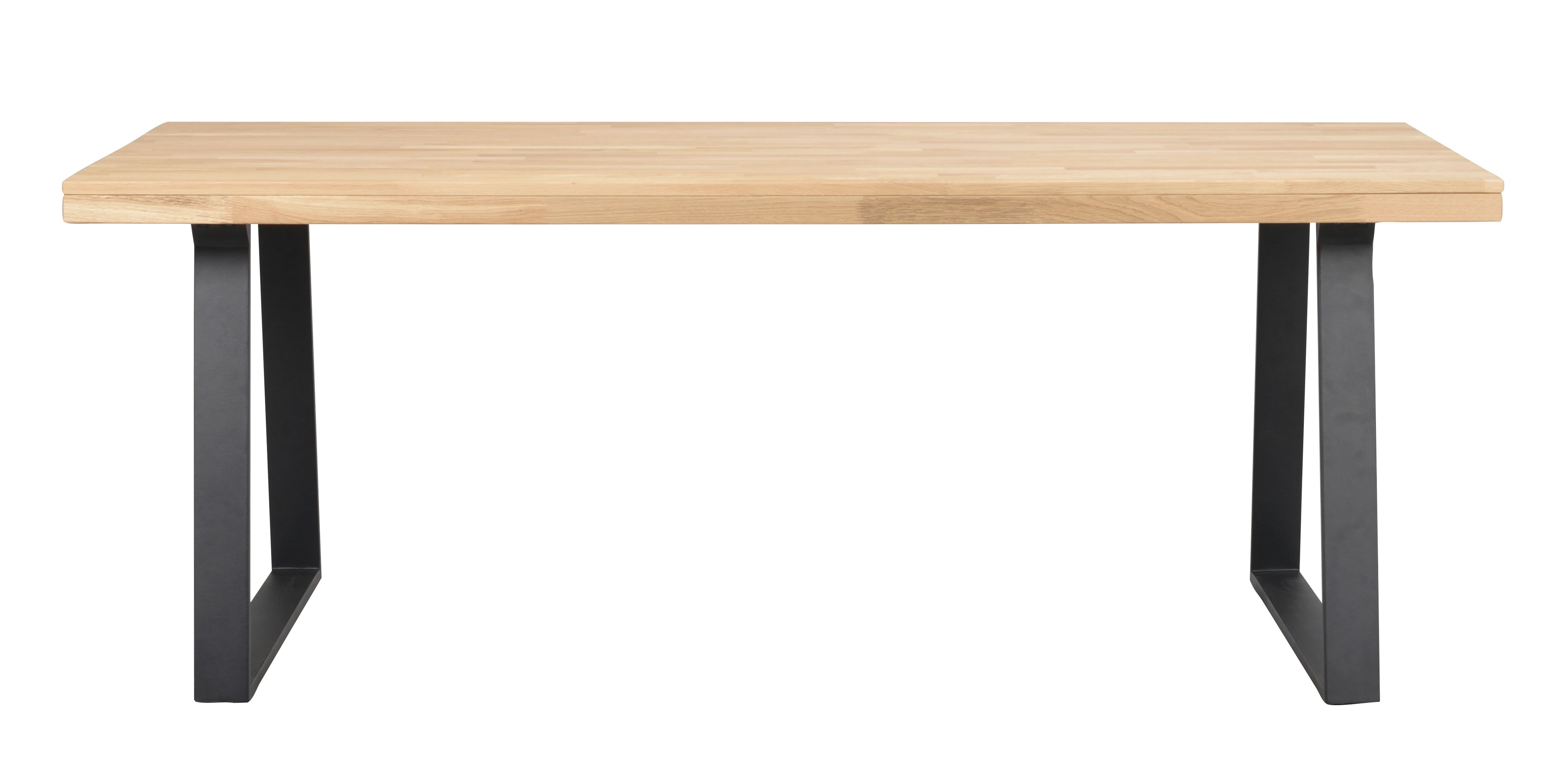 Brooklyn spisebord 170x95 ek/U-ben sort met