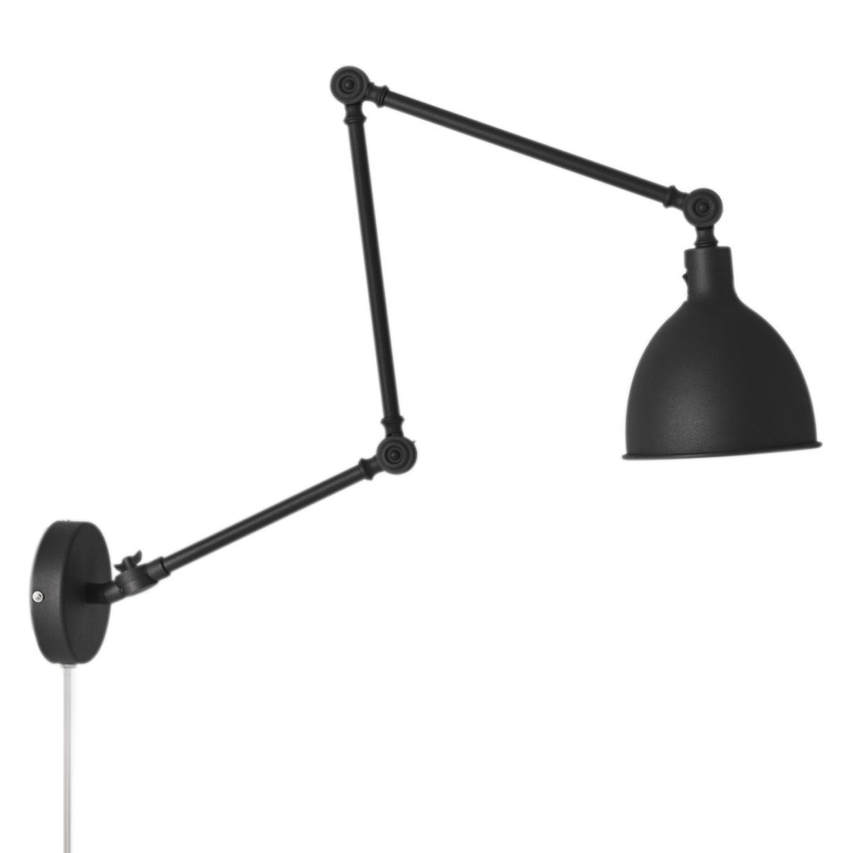 Bazar væglampe Sort