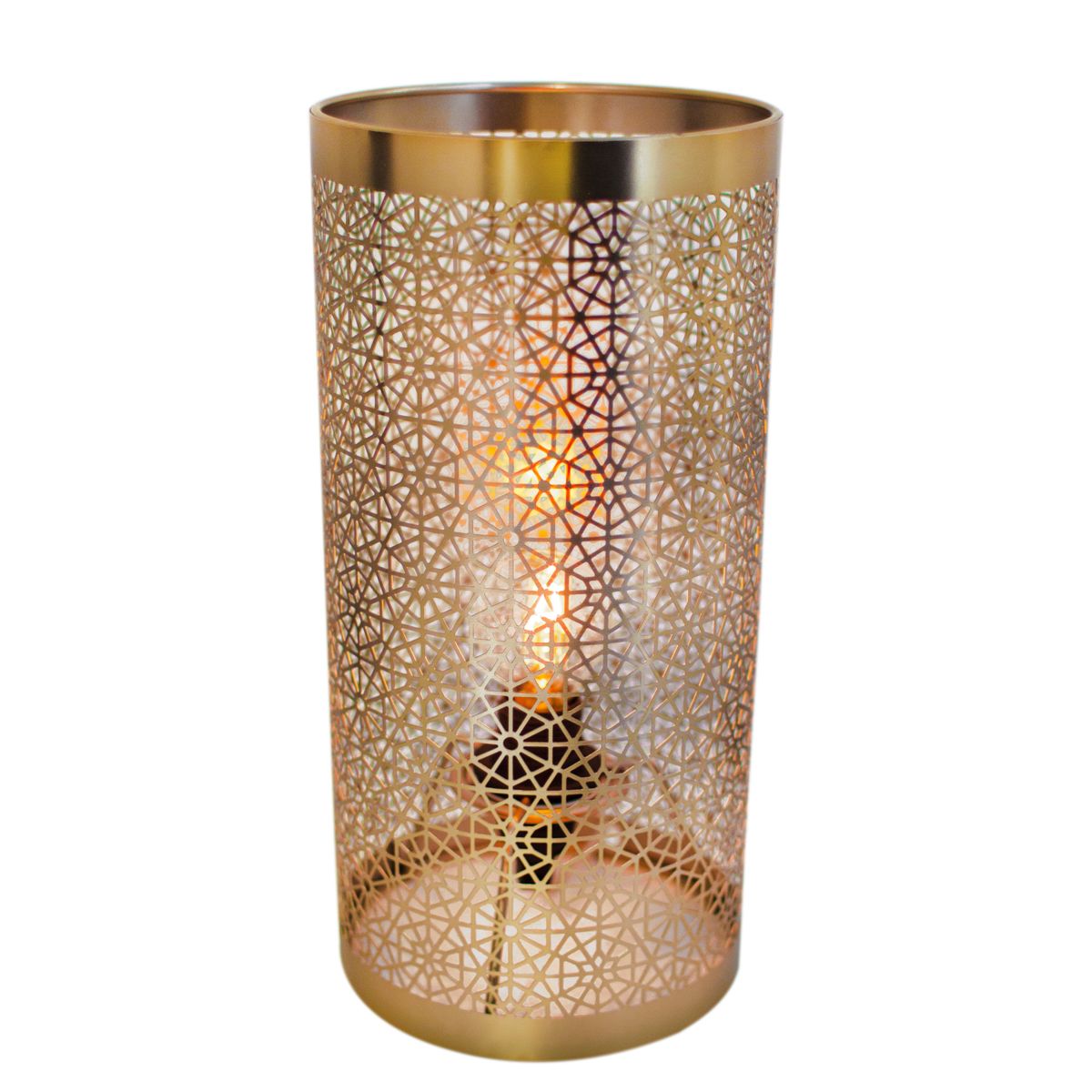 Hermine bordlampe mat messing