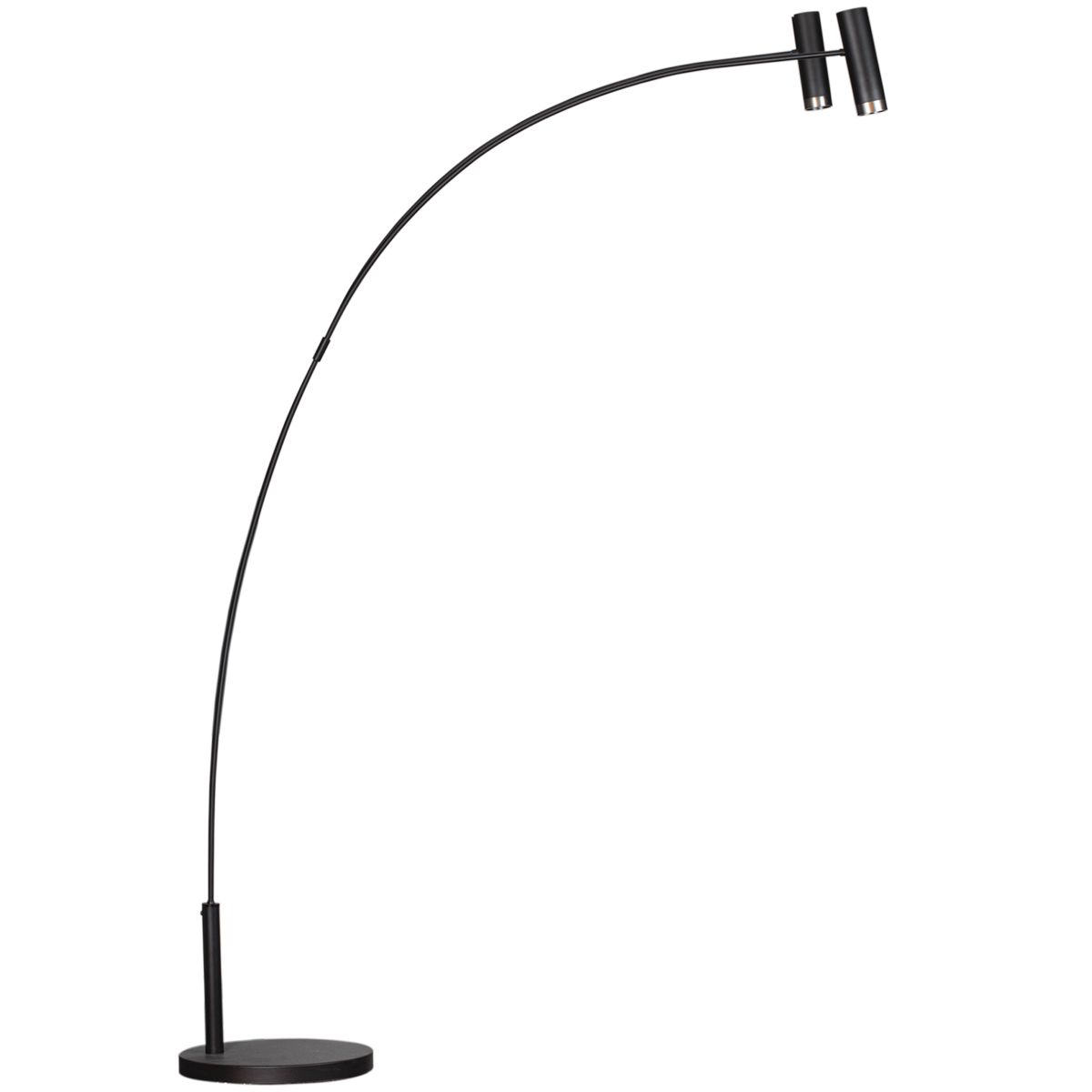 Puls golvlampa 2-låg Sort mat