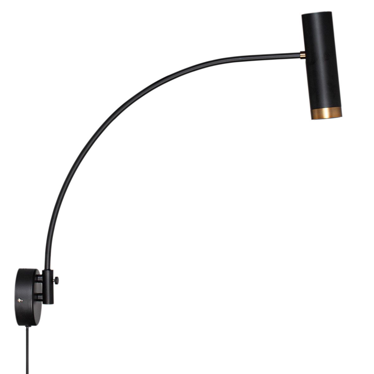 Puls XL væglampe, mat sort