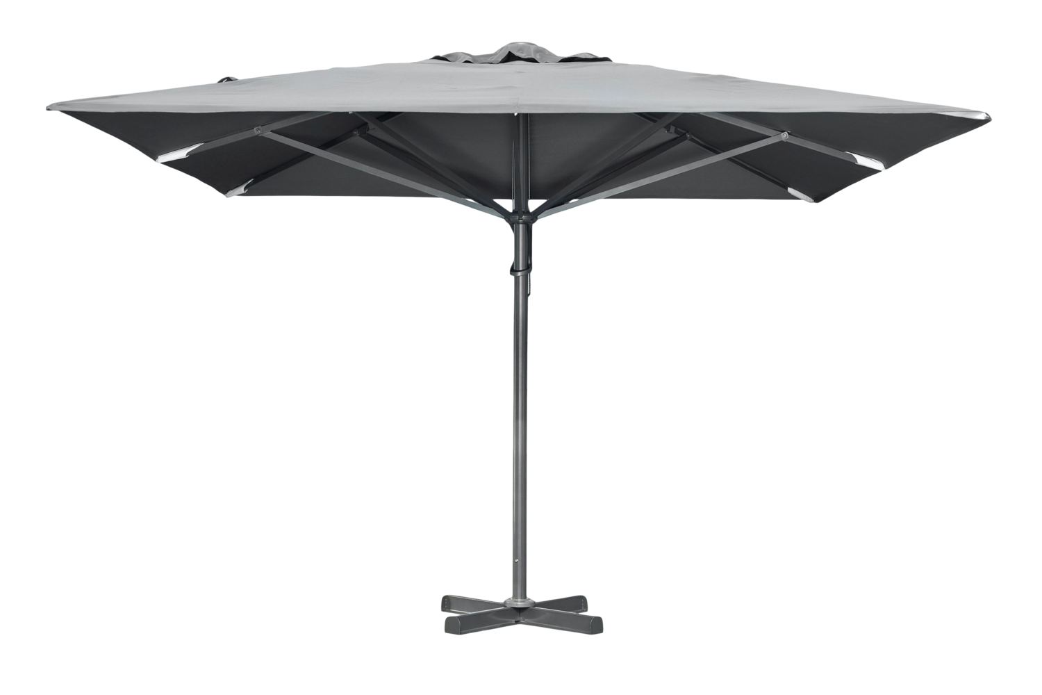 Paris parasol 4x4 antracit/grå