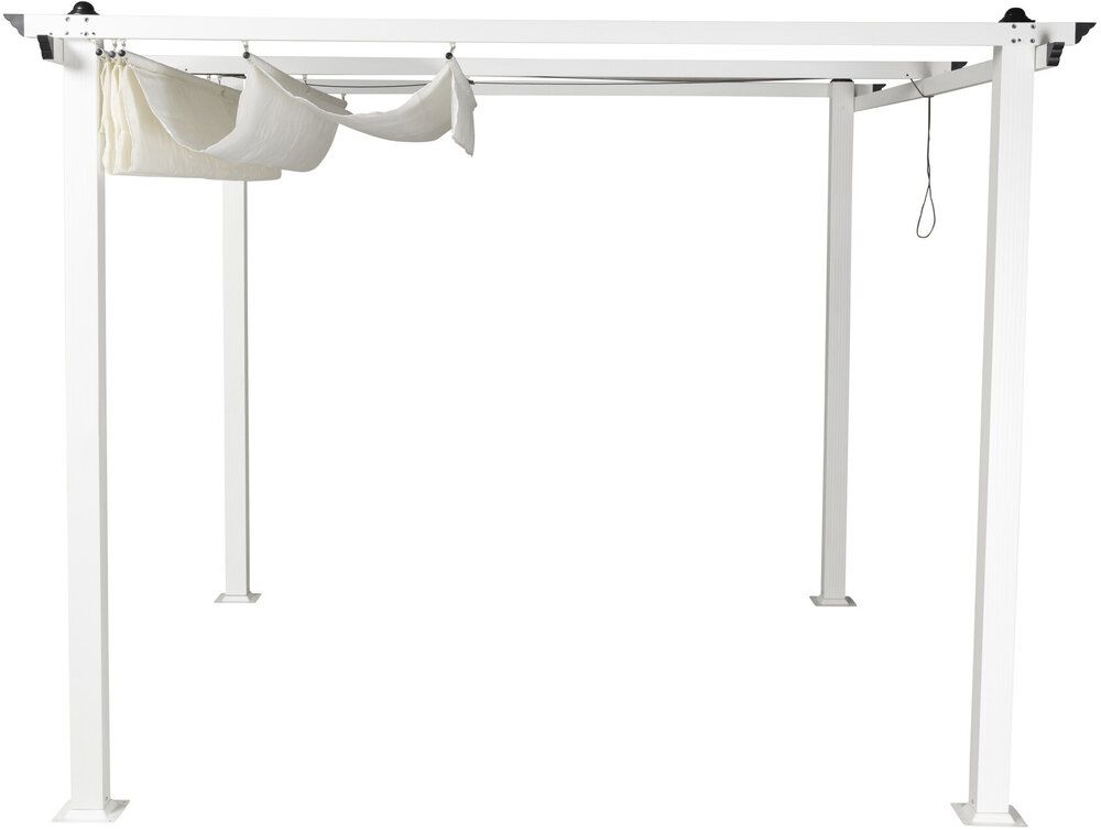 Lazio pergola hvid 248x295x295
