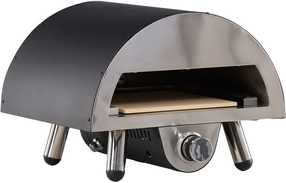 Sentosa pizzaovn sort 49x39x52