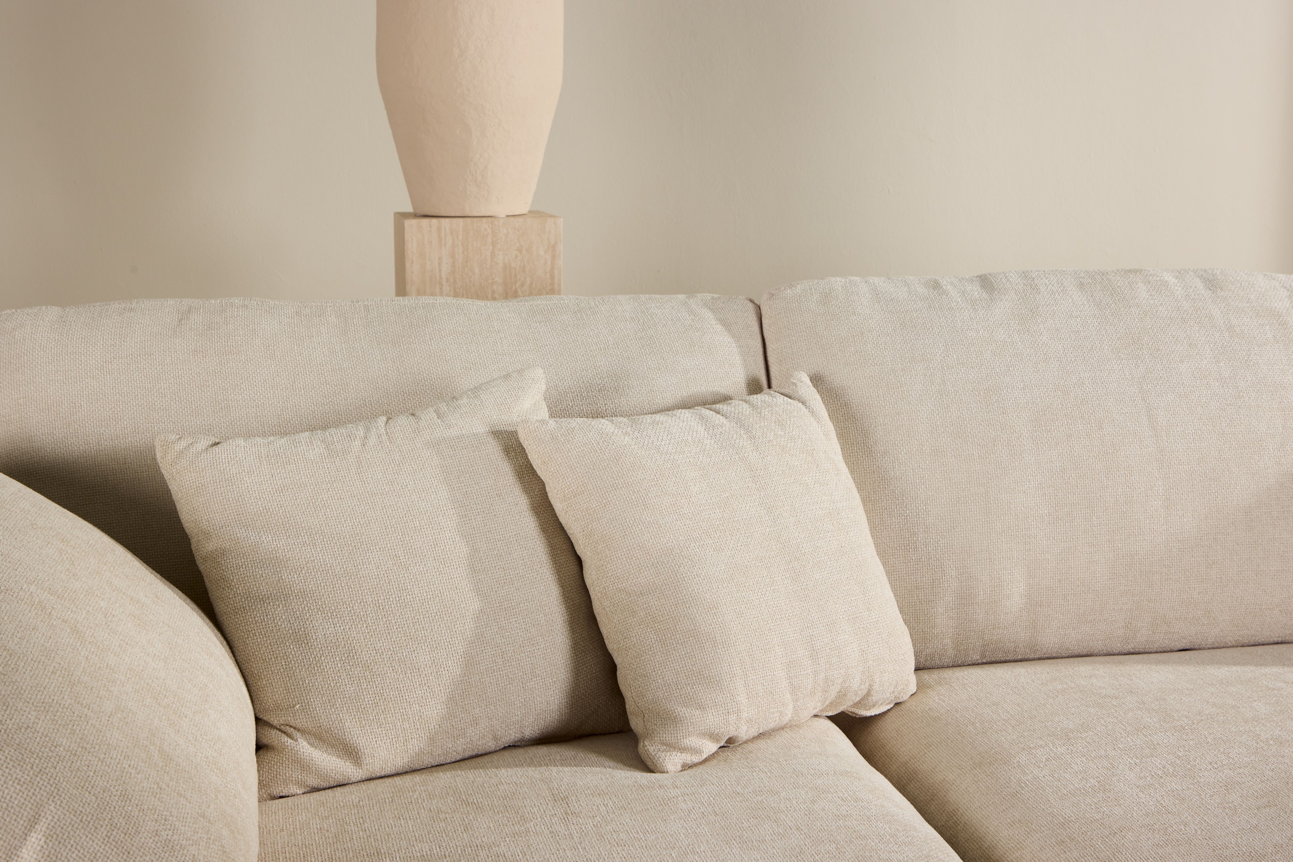 Amalfi hjørnesofa beige