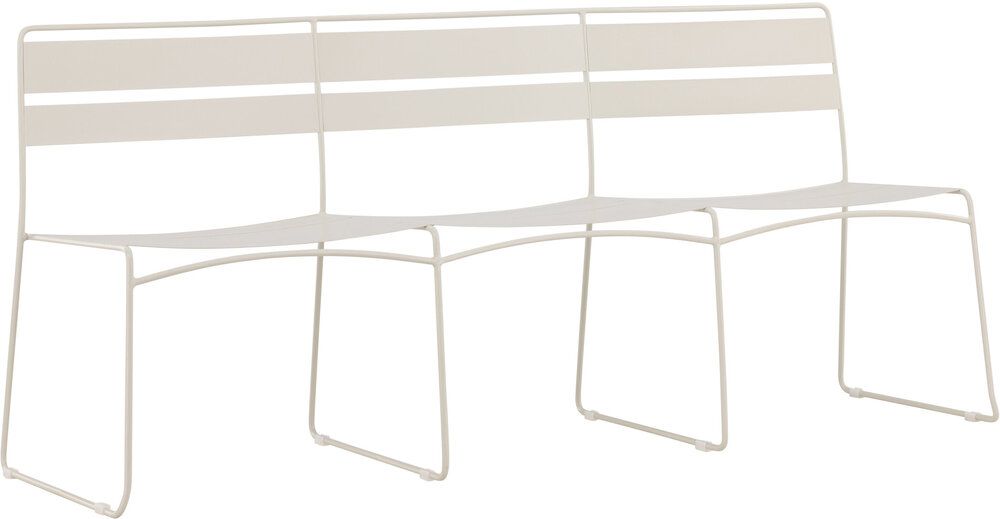 Lina 3-personers sofa beige 78x180x55