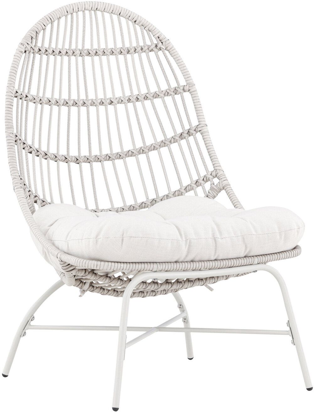 Paul lounge-lænestol beige 94x69x73