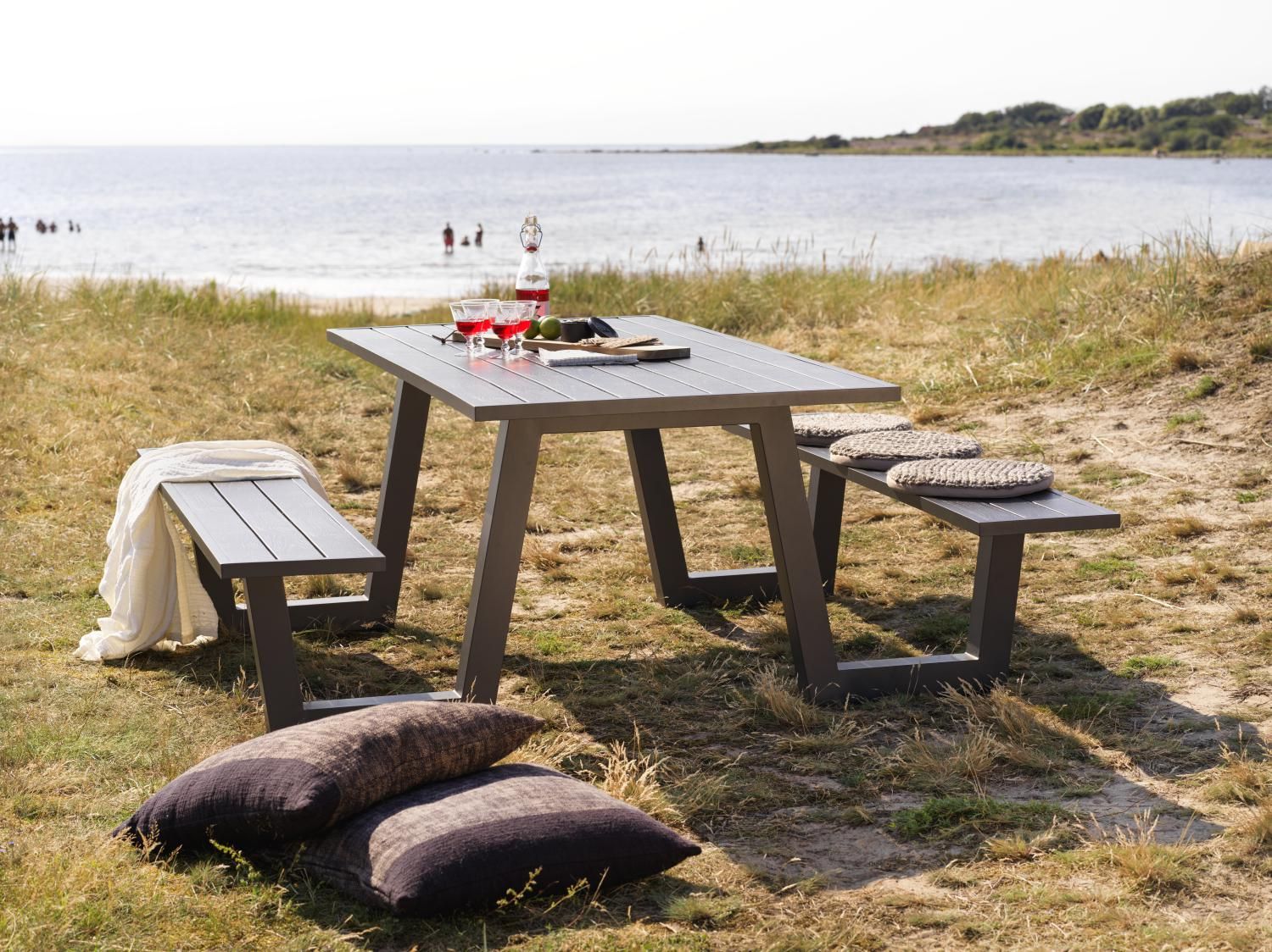 Bolid picnic-sæt alu antracit