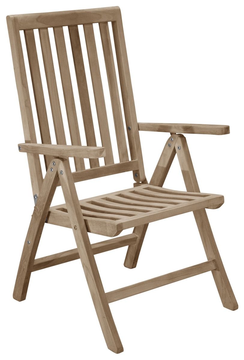 Kenya foldbar positionsstol i teak
