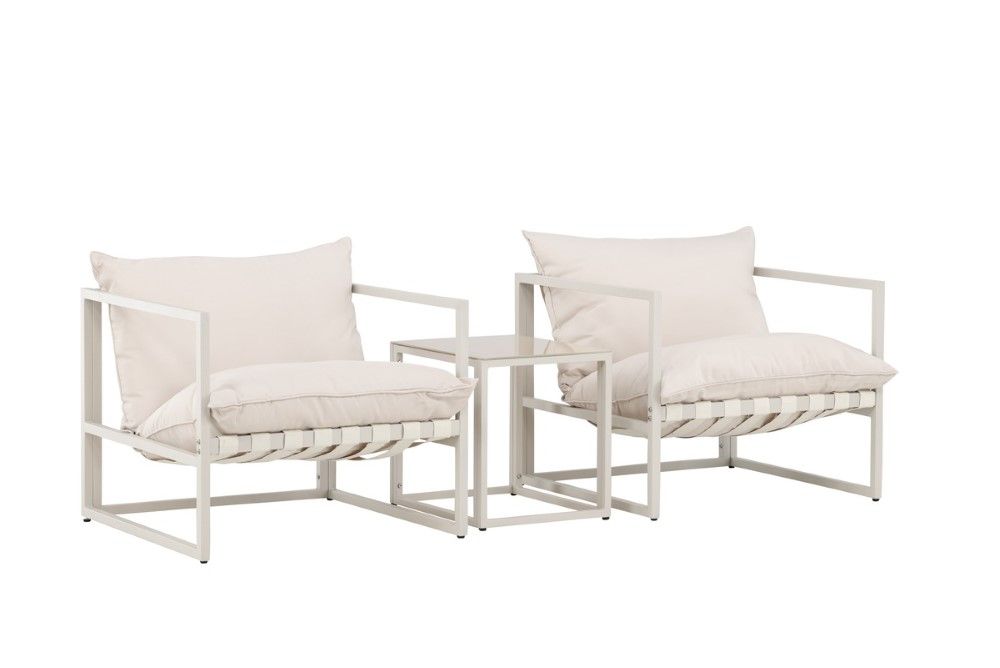 Messina loungesæt, beige