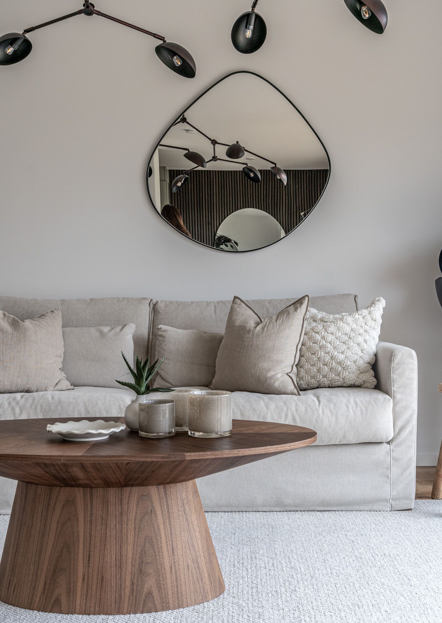 Bliss 3-personers sofa beige