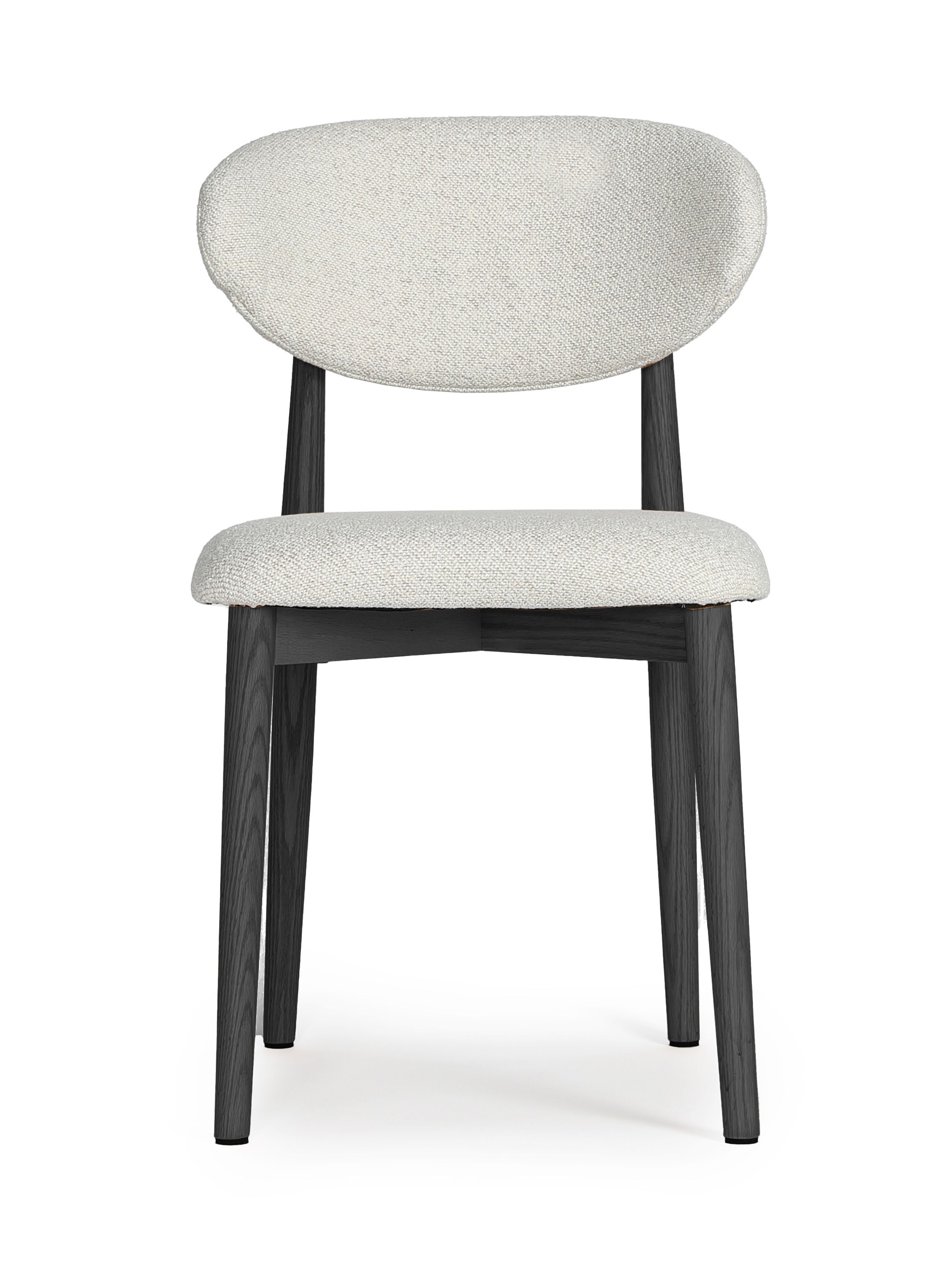 Le Chic spisestol sortpigmenteret
