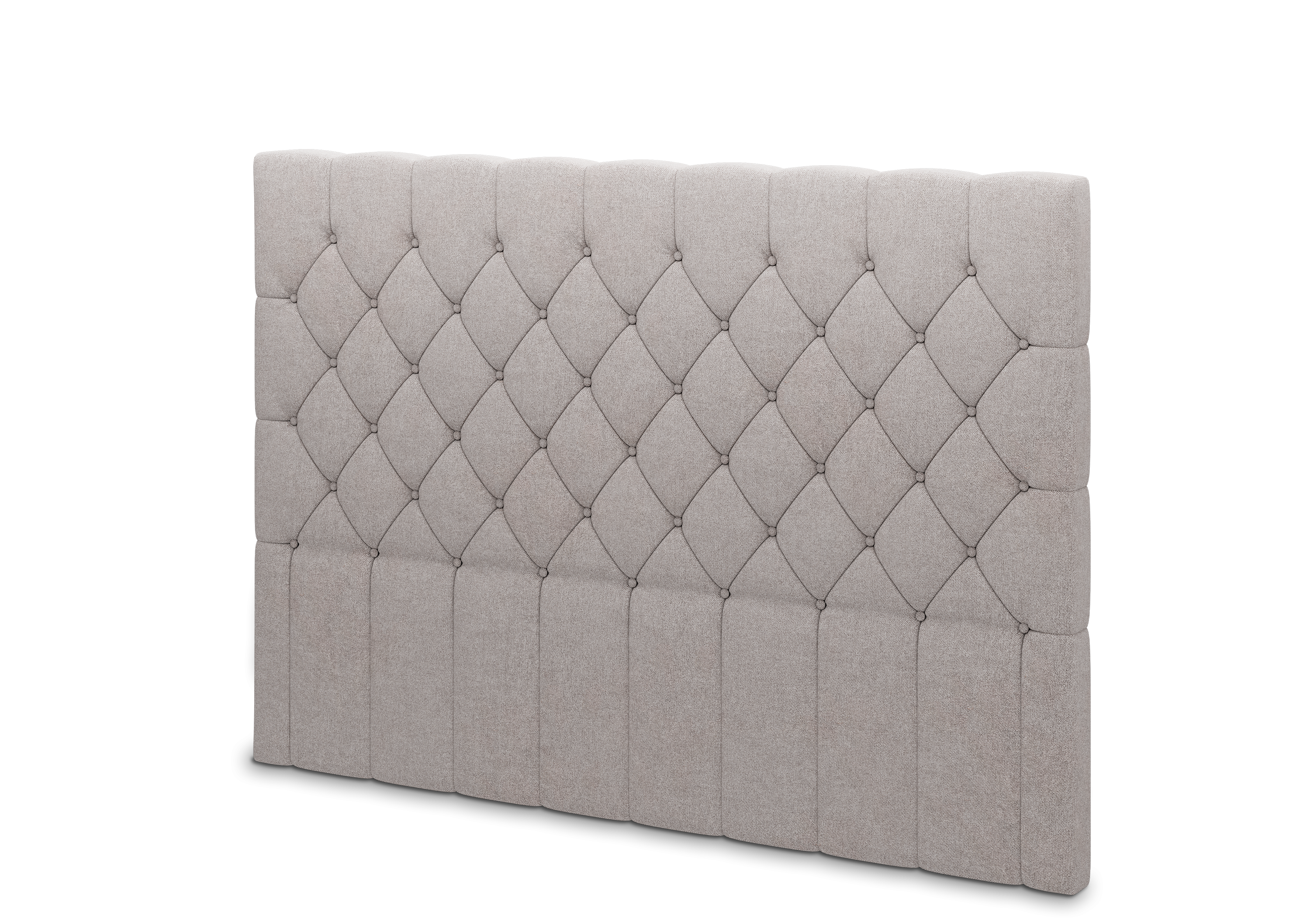 Sengegavl Knapp - Osby Beige 120 cm