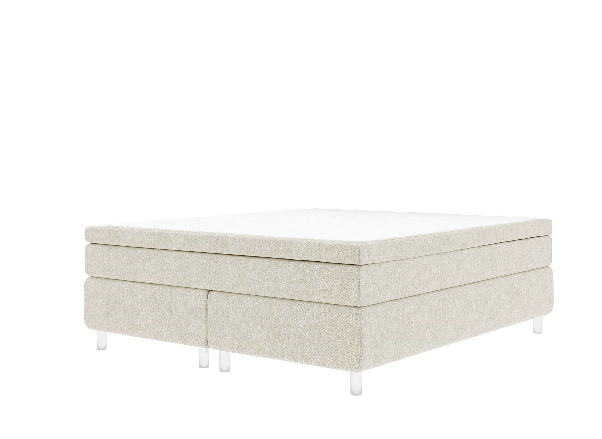 Grand delux kontinentalseng beige 210x210cm