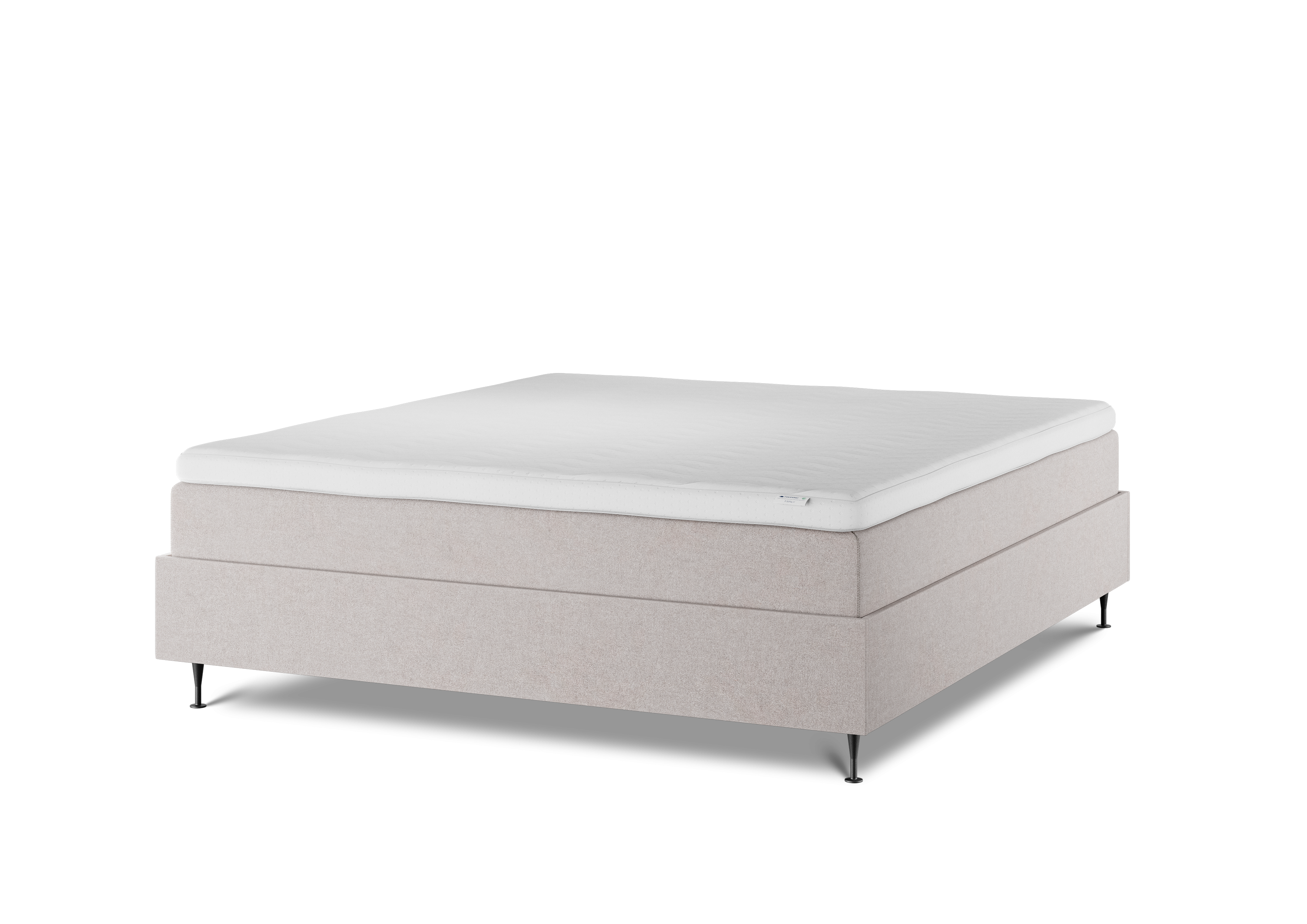 Family Aktiv Kontinentalseng med opbevaring 180 x 200 cm (Osby beige)