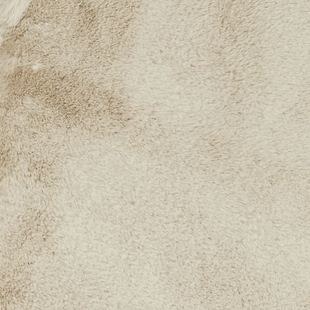 Fluffy plaid - beige