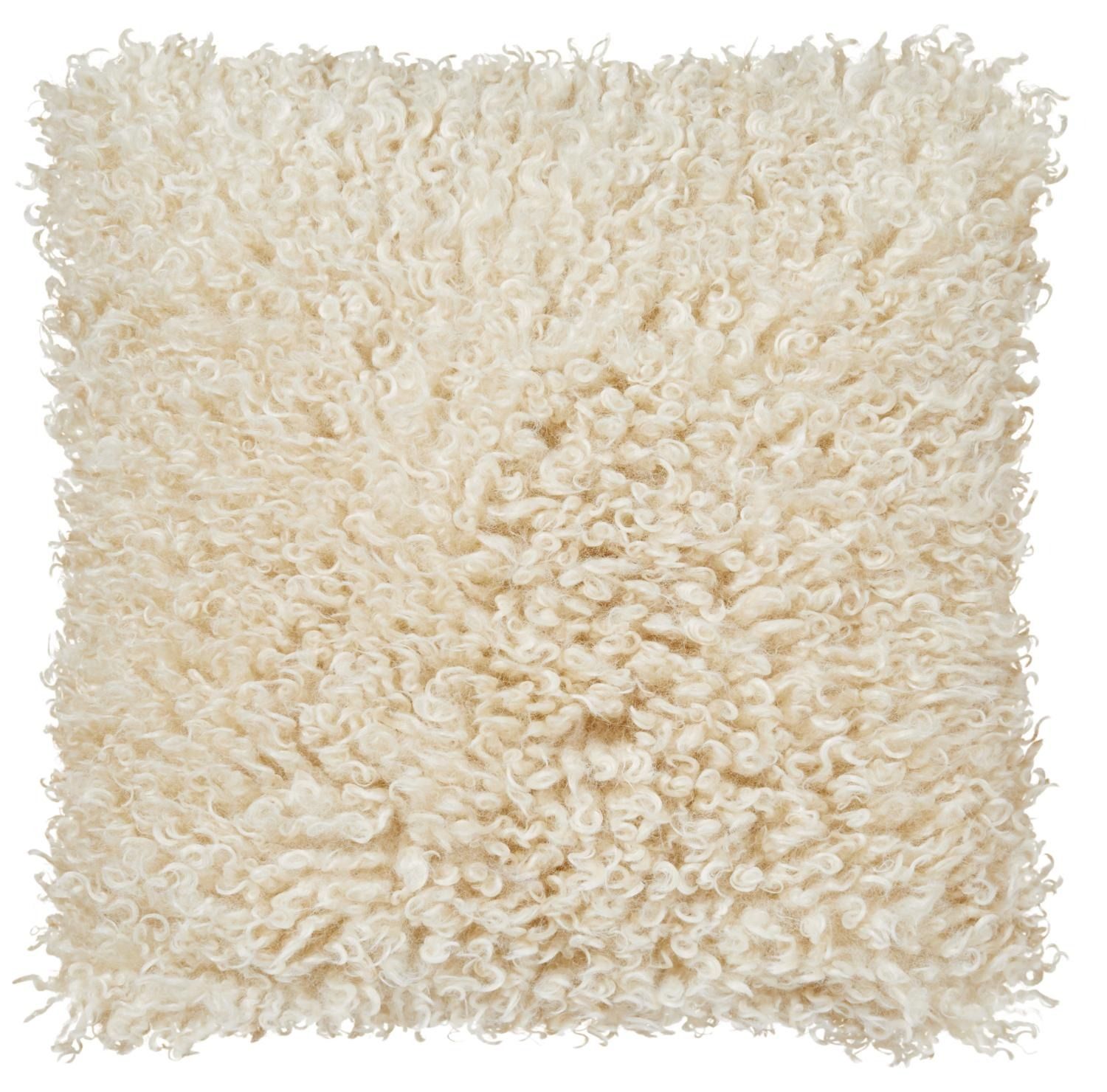Wooly Cushion - beige