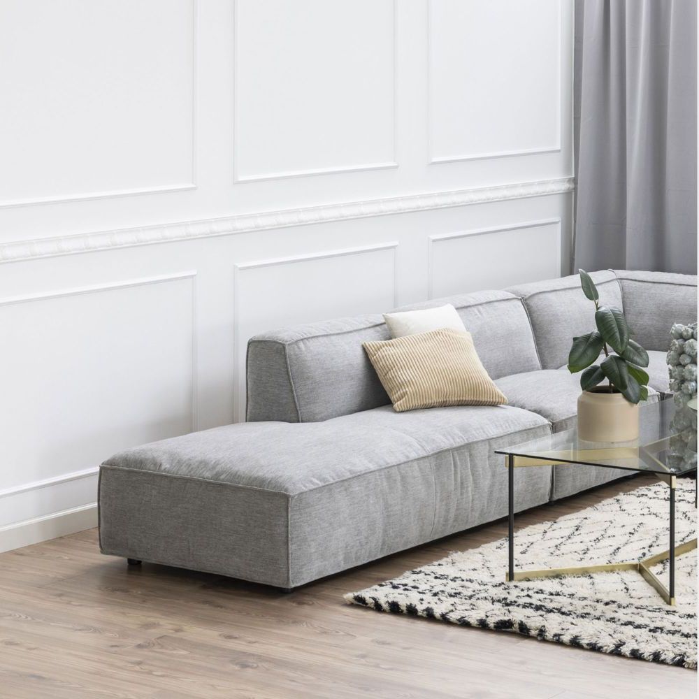 Fairfield-sofa med åbent afslut til højre