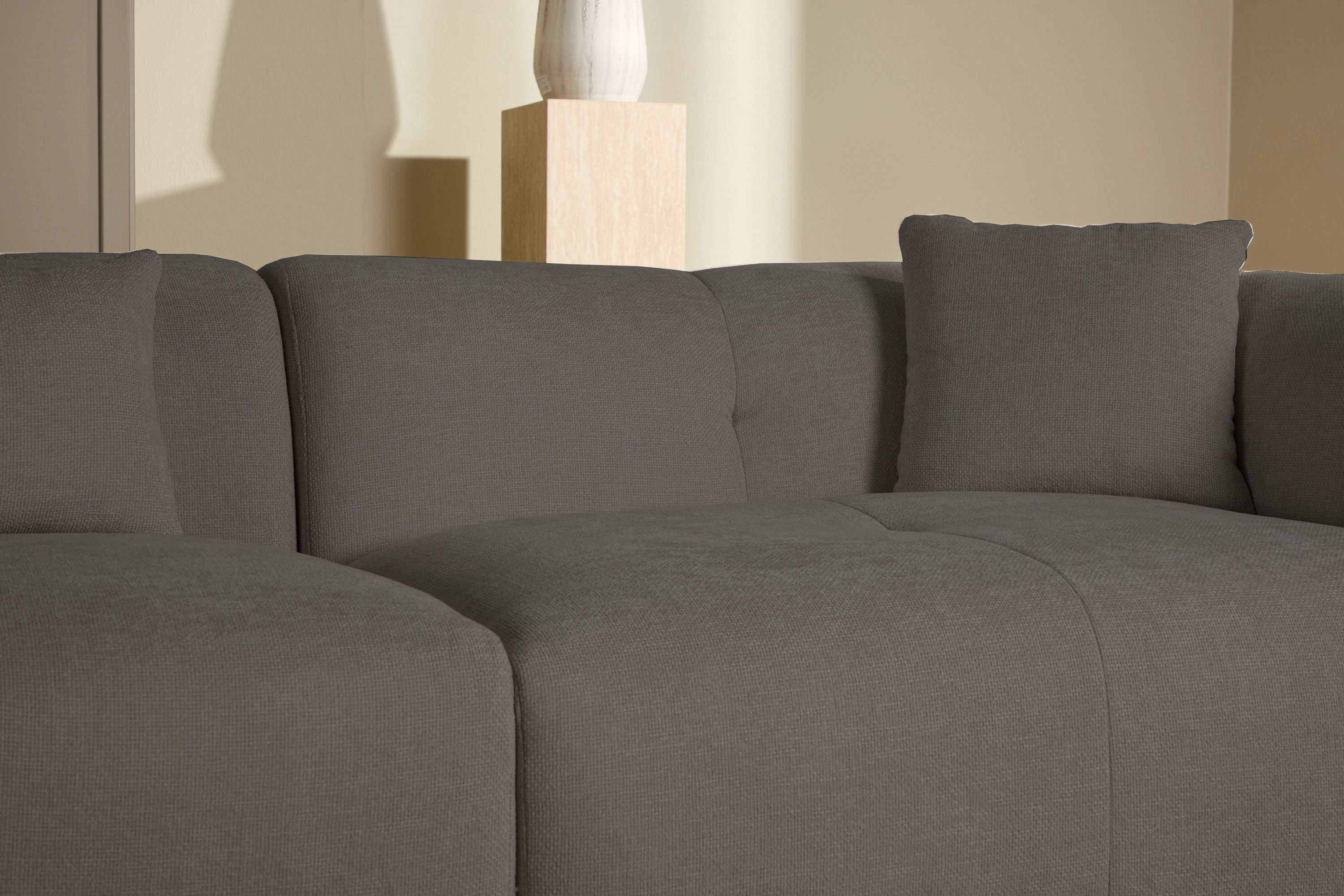 Puro hjørnesofa mørkegrå venstrevendt