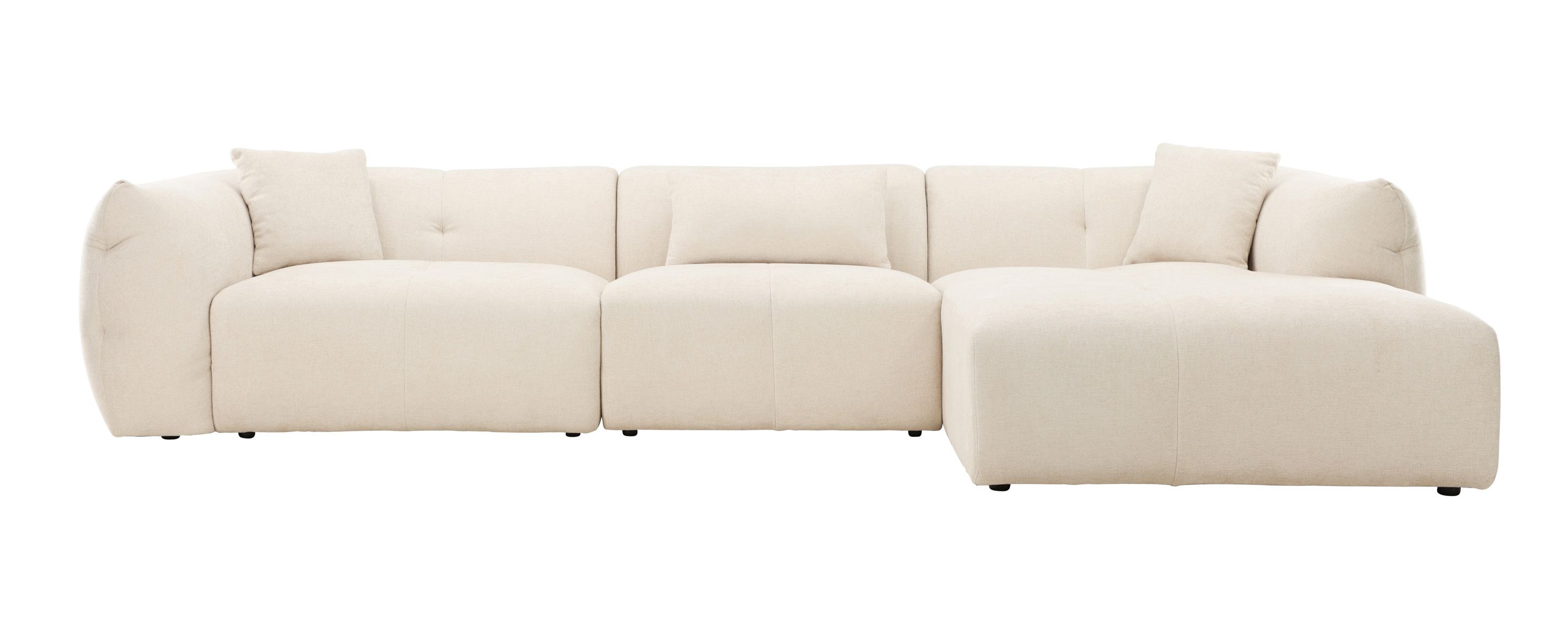 Puro hjørnesofa beige venstrevendt