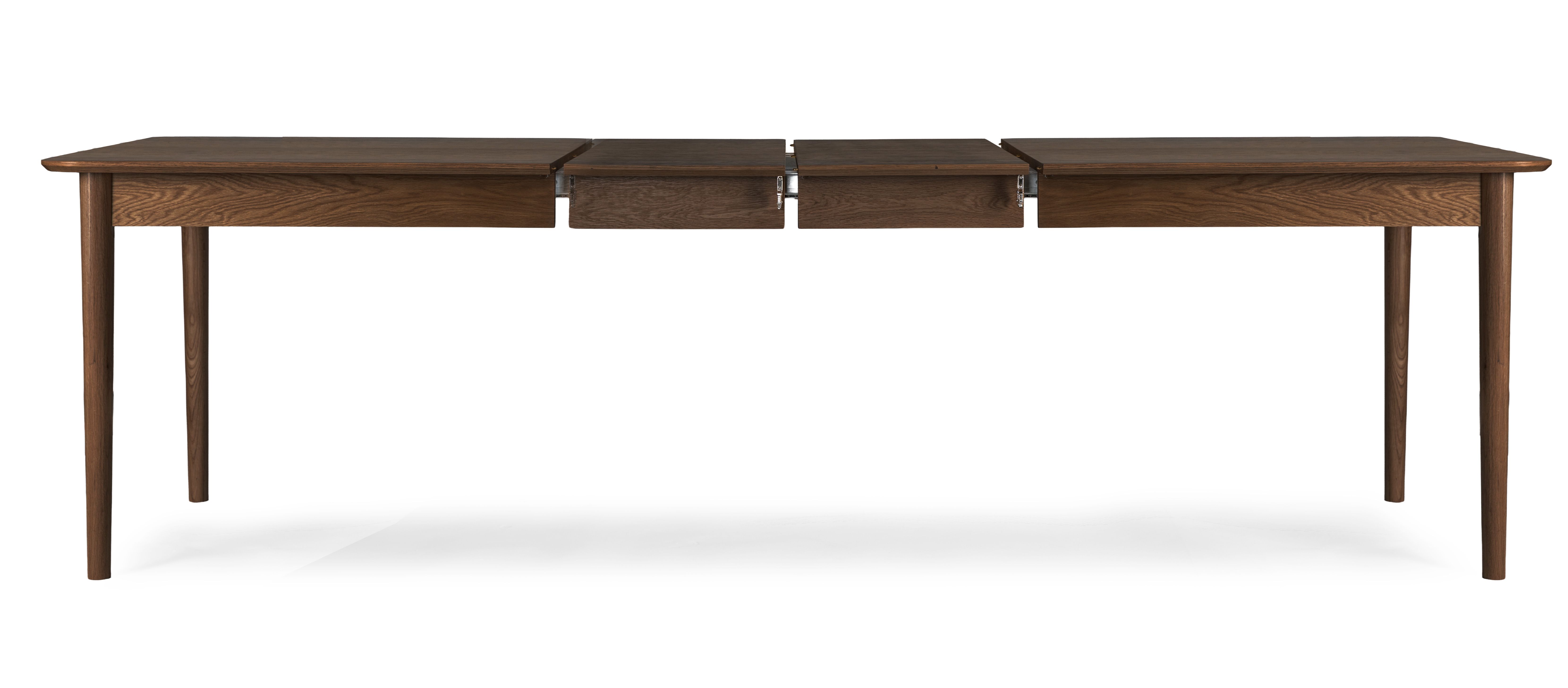 Oskar spisebord 180/260x90cm røget eg
