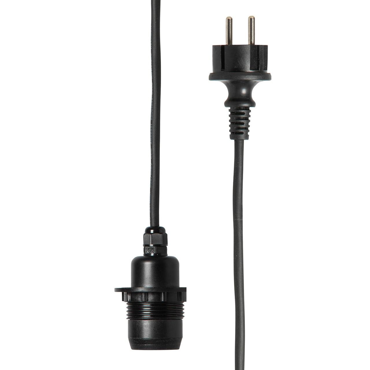 Udendørs kabelsæt E27 5m