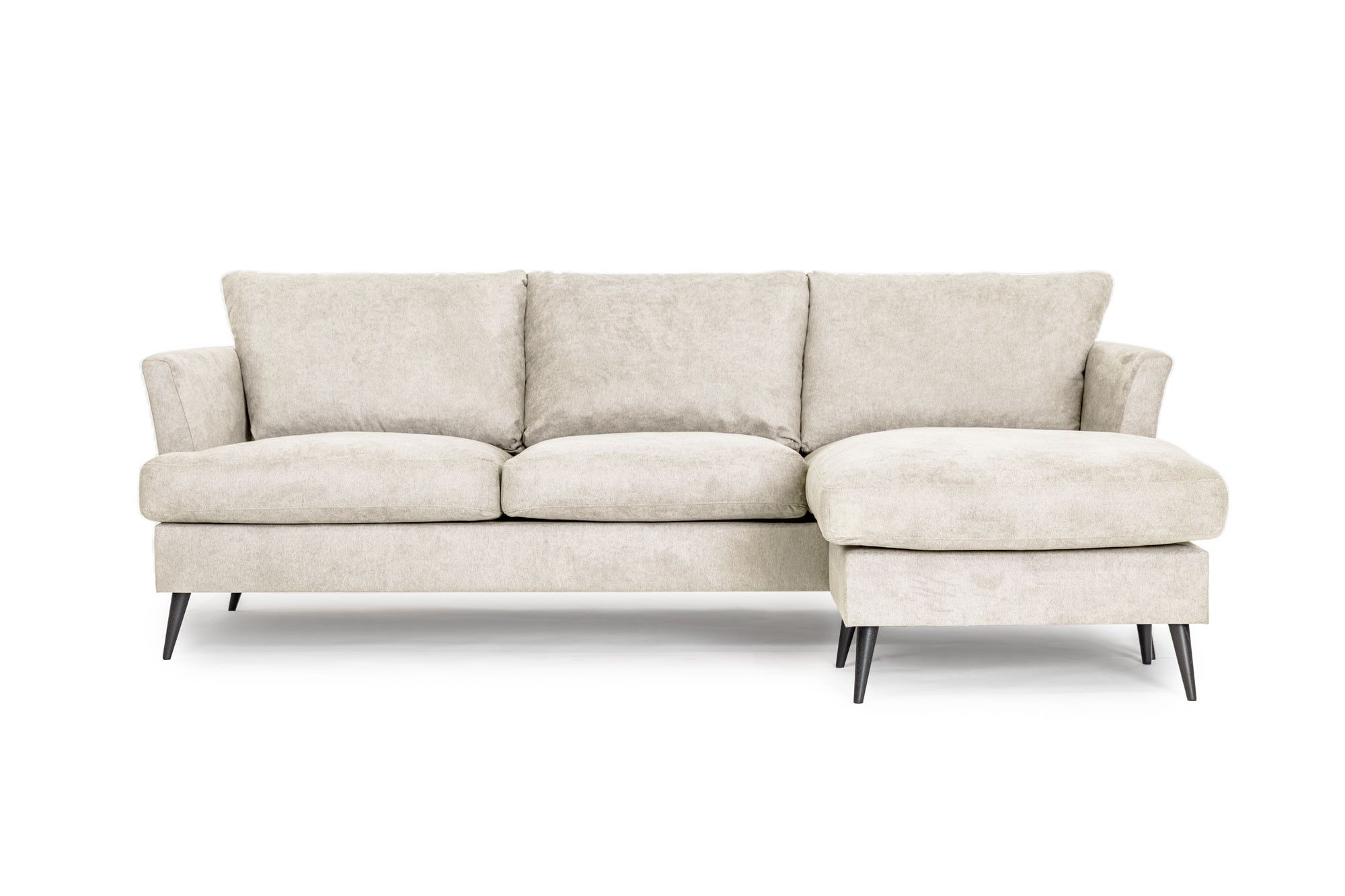 Weekend divansofa 3D beige (soro 21) venstrevendt